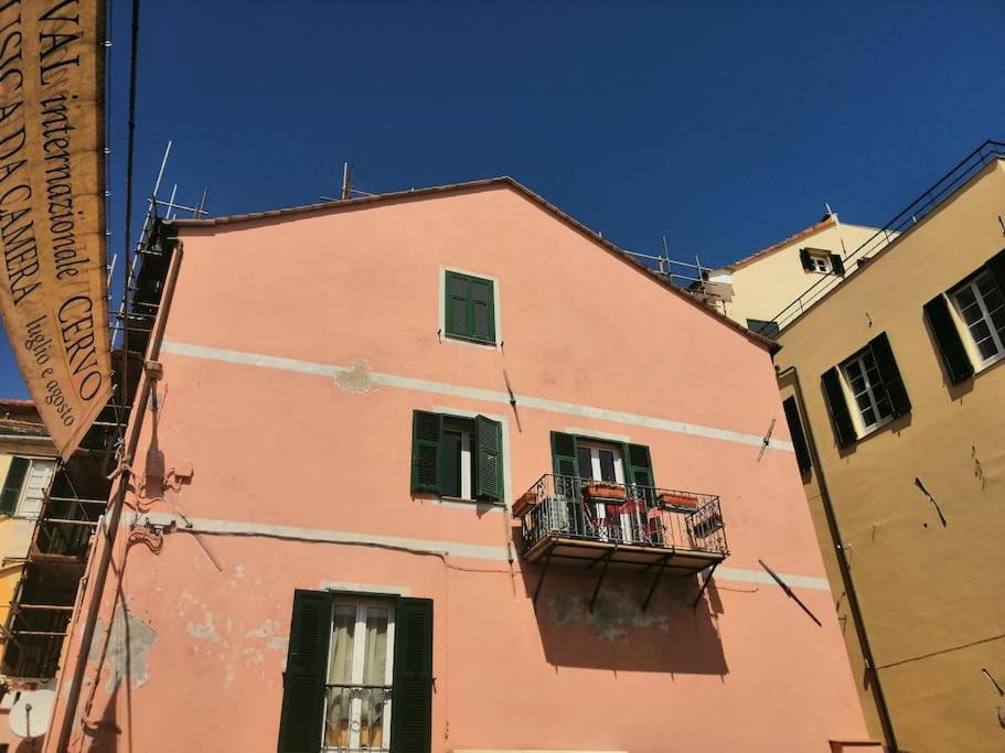 Ferienwohnung Casa Del Sole Affacciato Sul Mare Cervo Exterior foto