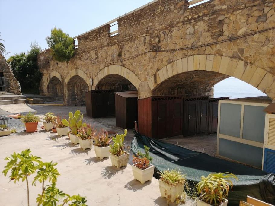 Ferienwohnung Casa Del Sole Affacciato Sul Mare Cervo Exterior foto